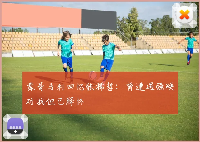 蒙哥马利回忆张稀哲：曾遭遇强硬对抗但已释怀